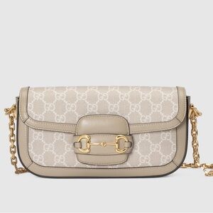 GUCCI HORSEBIT 1955 SHOULDER BAG. Barely used